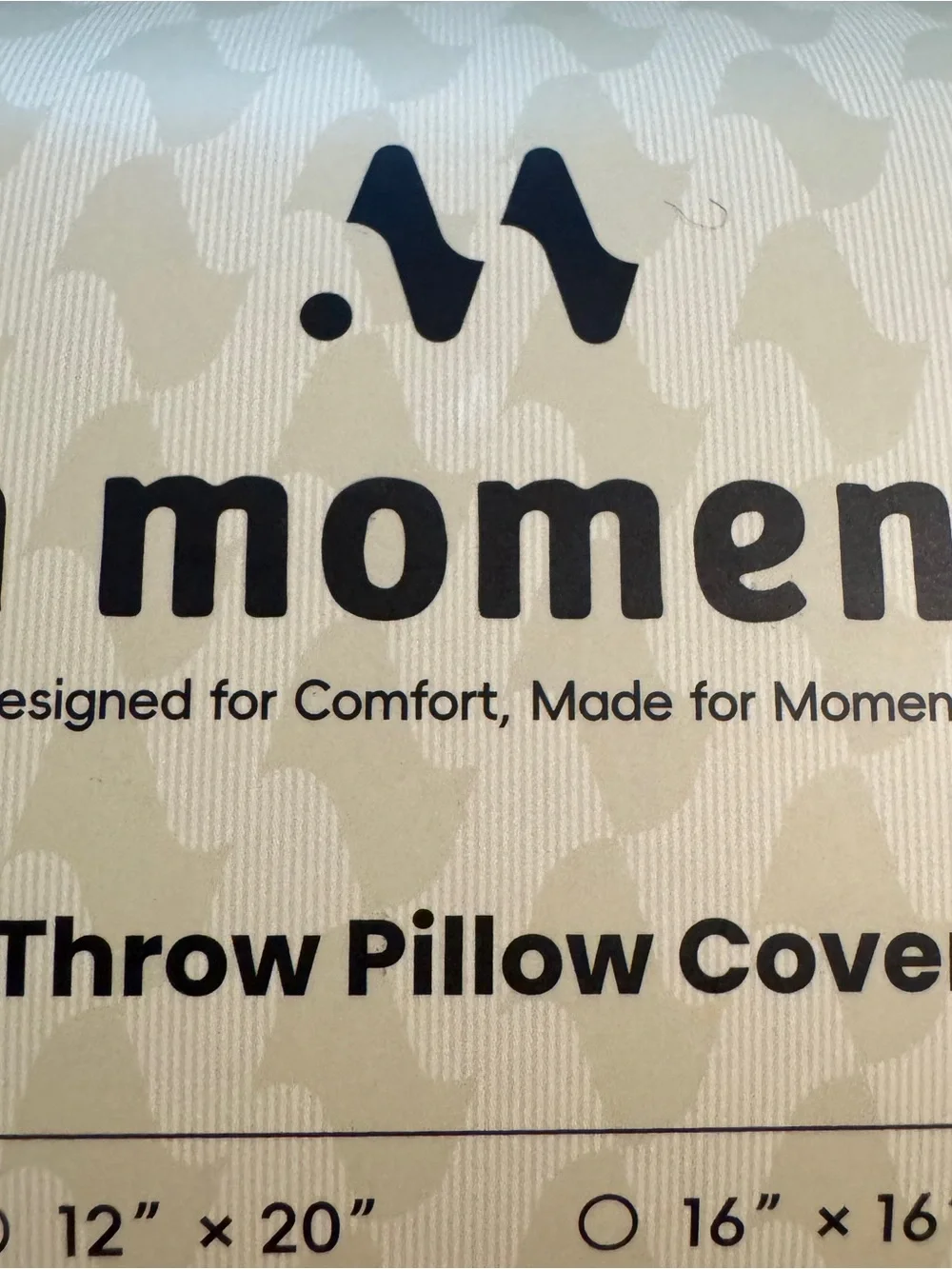 a moment Linen Pillow Covers Set of 2 26x26 Hazel Boho Farmhouse Throw Pillow
